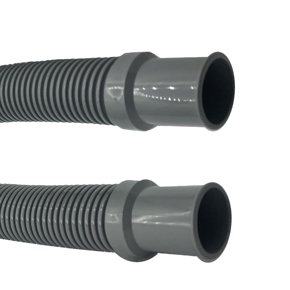 Puri Tech Heavy Duty Above Ground Filter Hose w Clamps 1.25 inch x 3 ft – 2 Pack