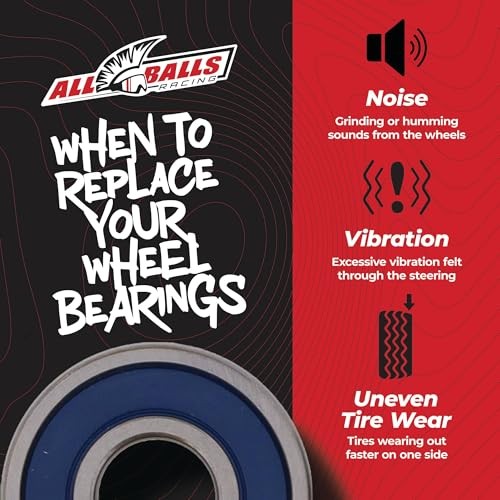 Racing 25-1027 Wheel Bearing Kit Compatible with/Replacement for Honda