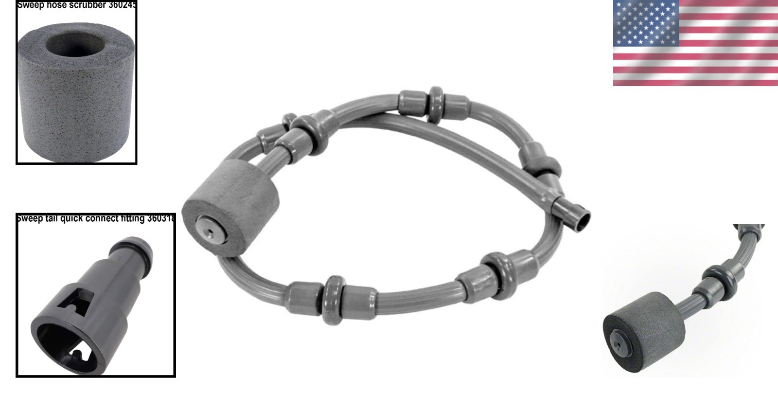 Easy-to-Install Sweep Hose Kit for Pentair Pool Cleaners