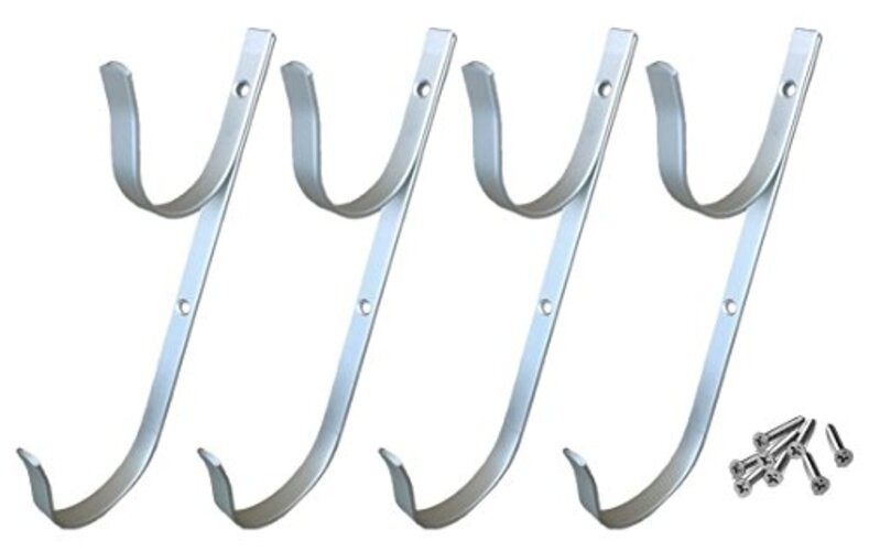 ATIE PoolSupplyTown Pool Aluminum Hangers for Telescopic Poles, Leaf Skimmer, 2
