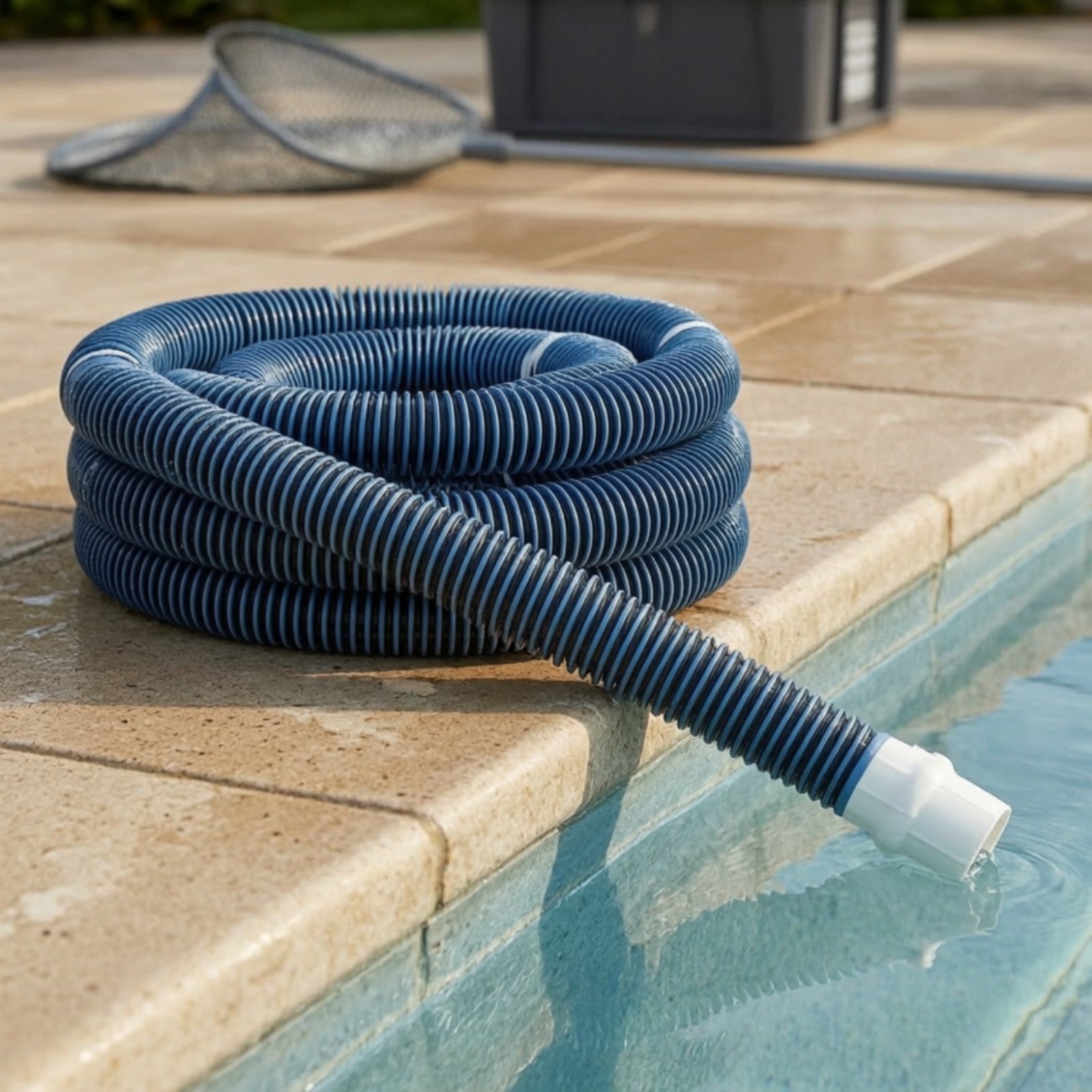 Pool Vacuum Hose Easy to Install Vacuum Hose with Fittings