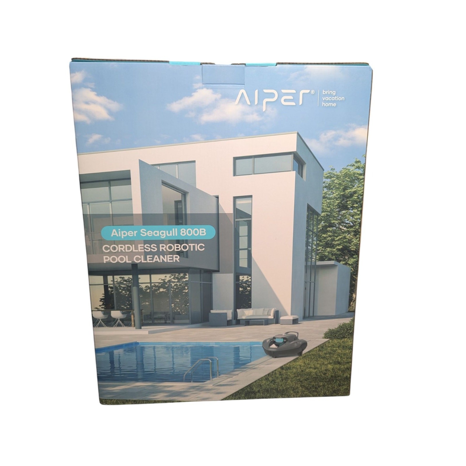 AIPER Seagull 800B Cordless Robotic Pool Cleaner ZT2001 Dark Gray New/Sealed