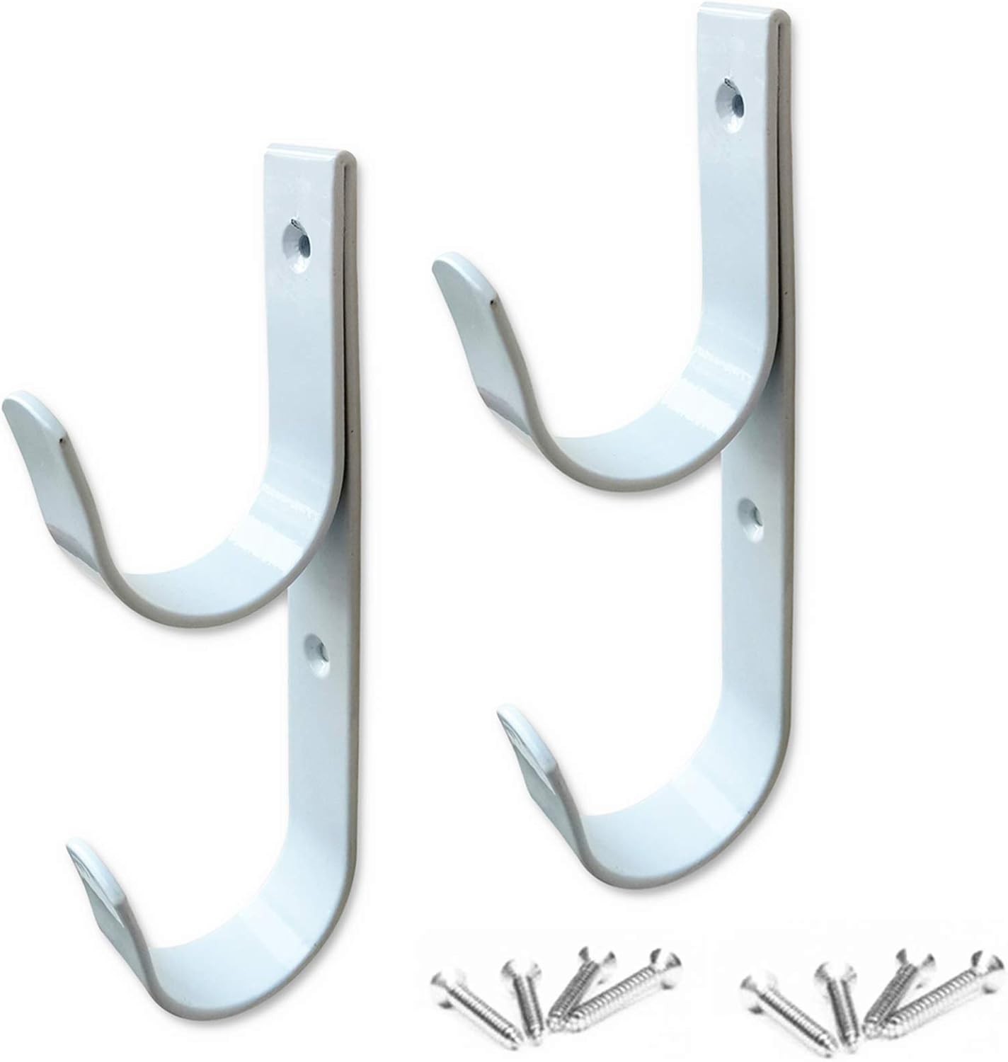 Durable 2 PCS Pool Pole Hooks – Lightweight & Rust Resistant for Outdoors