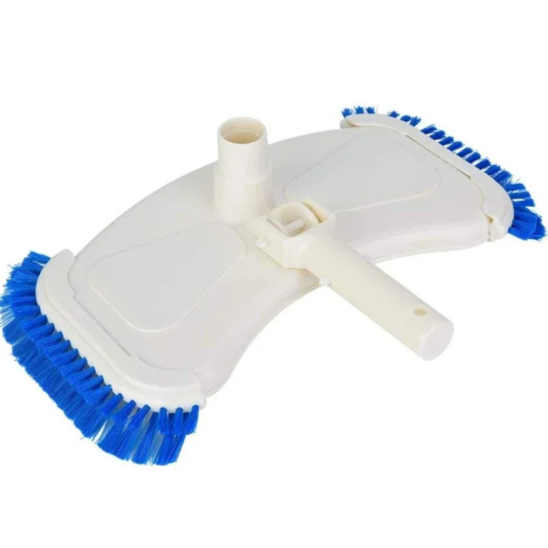 Curved Vacuum Cleaner Suction Head Swimming Pool Cleaning Brush Spas Hotel Bath