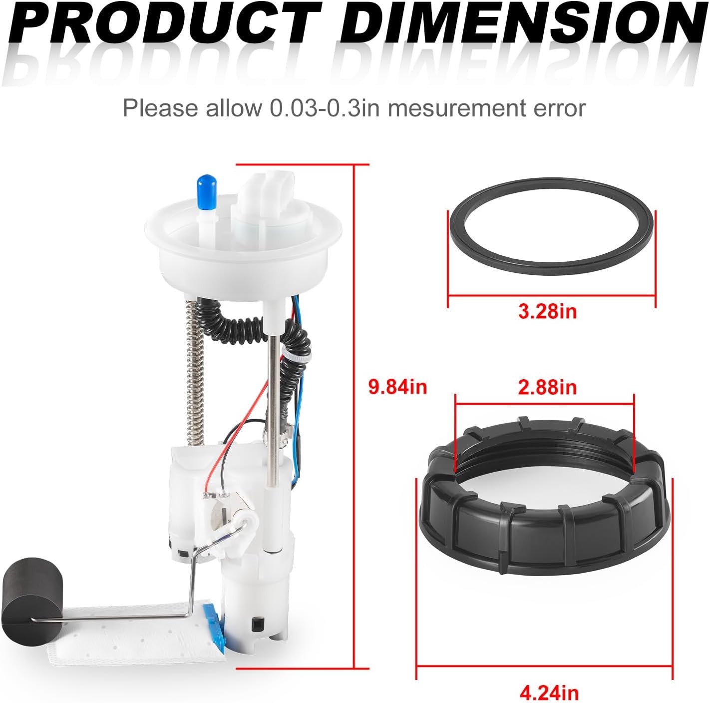 Fuel Pump Module Assembly for Polaris RZR 900 2015-2024 RZR 1000 XP/XP 4 2014