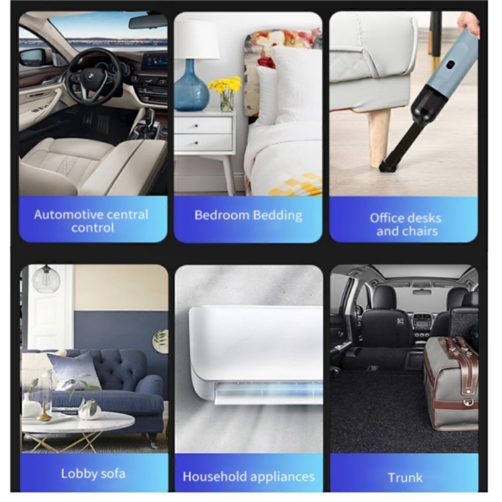 NEW Car Home 90W Vacuum Cleaners Cordless Handheld Rechargeable Mini Lightweight