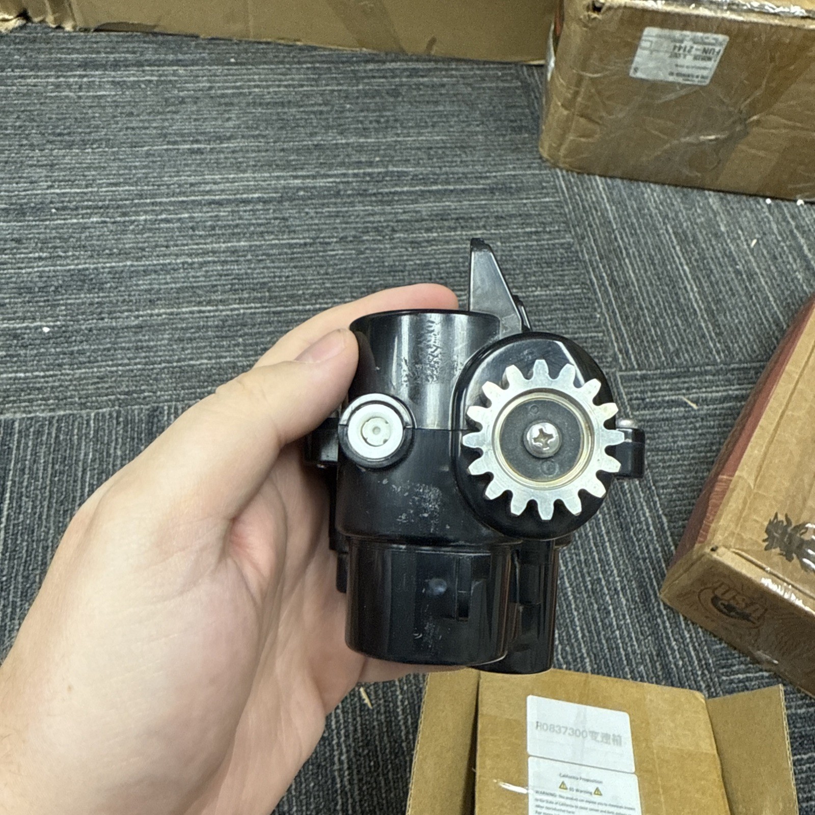 Black R0837300 Gearbox Assembly Fit for Polaris Quattro P40/Sport