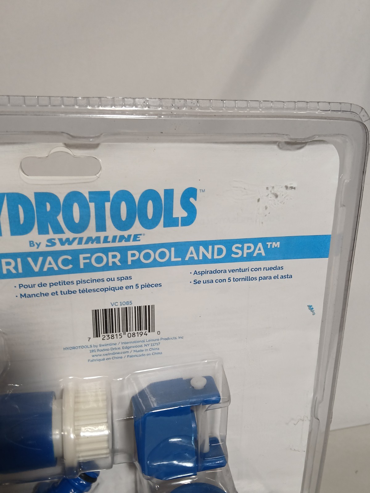 HydroTools by Swimline Mini Venturi Vacuum Pool Spa Cleaner (NEW)