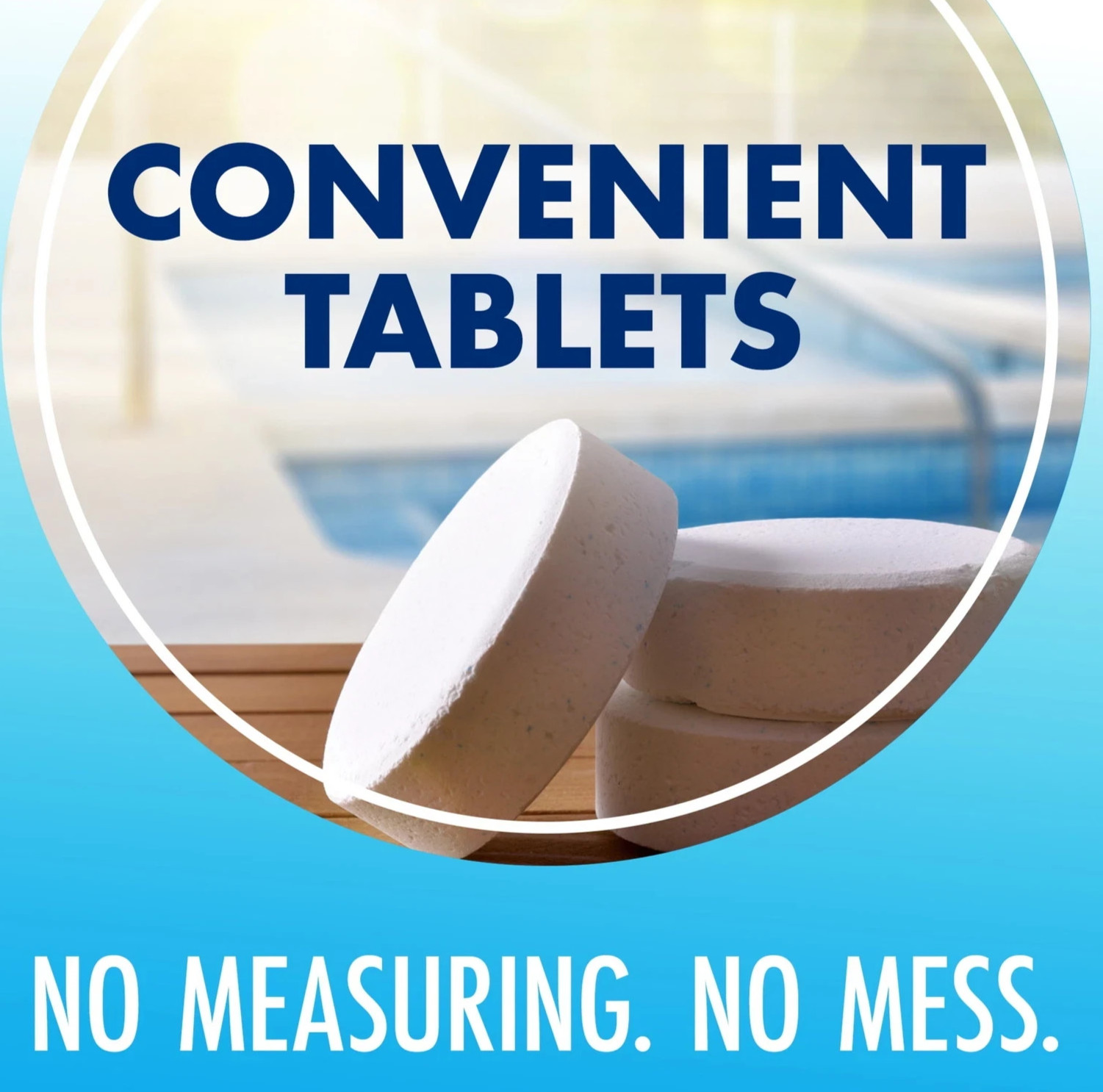 Clear Balance Swimming Pool Maintenance Tablets, 1 Pack, 24 Count