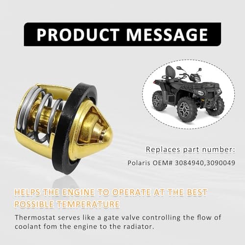 3084940 Thermostat Fit for 1996-2013 Polaris Sportsman/Ranger 500 and