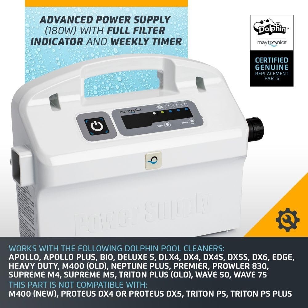 Replacement Power Supply for Pool Cleaners