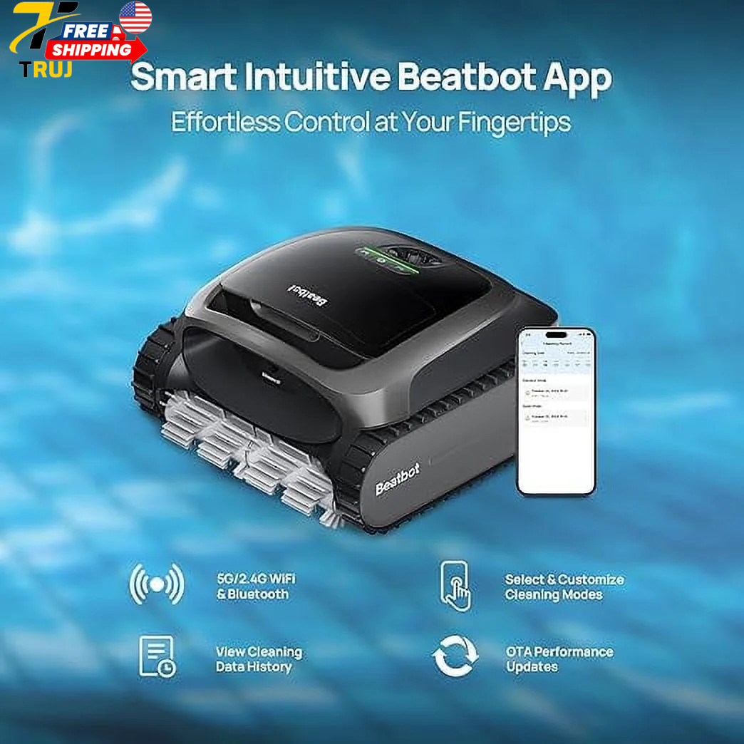 Beatbot A200 Cordless Robotic Swimming Pool Vacuum with App Control