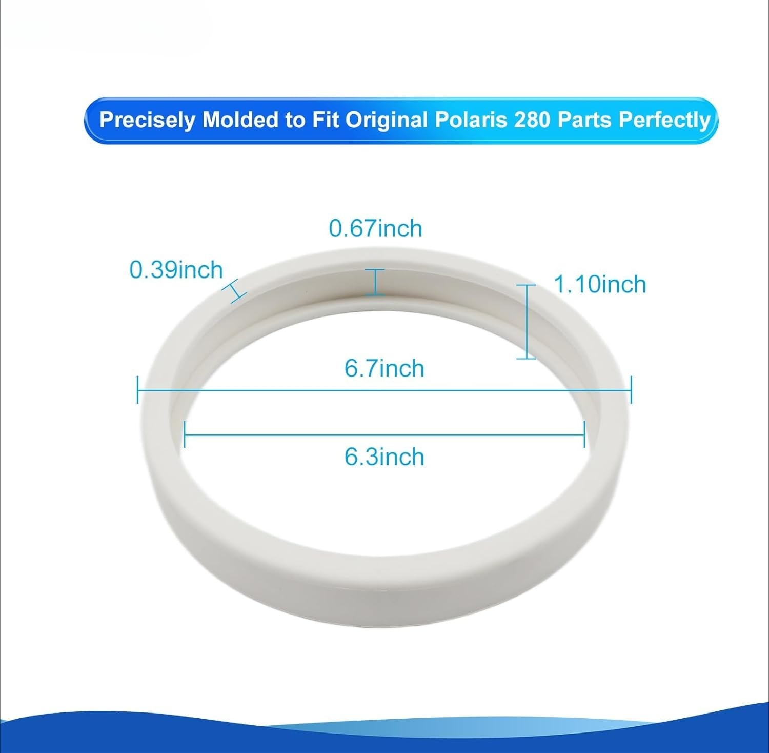 3 Pcs All Purpose Tire C10 C-10 For Zodiac Polaris 180 280 360 380 Pool Cleaner