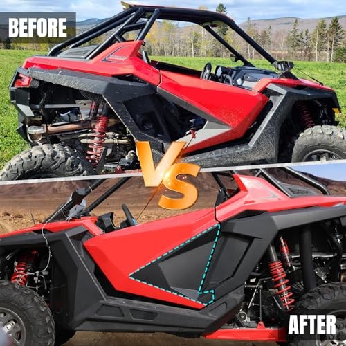 Lower Door Closeoff Inserts Panels for Polaris RZR PRO XP/Turbo Lower Doors