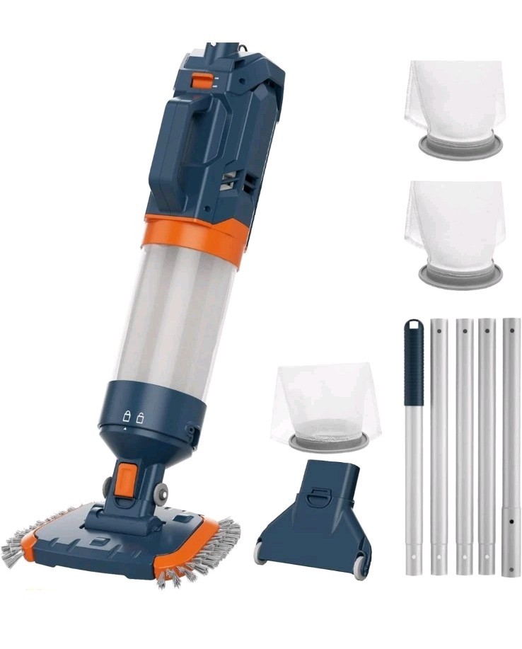 POOL BLASTER POWERFULL SUCTION Centennial Cordless Pool Spa Vacuum Handheld NEW