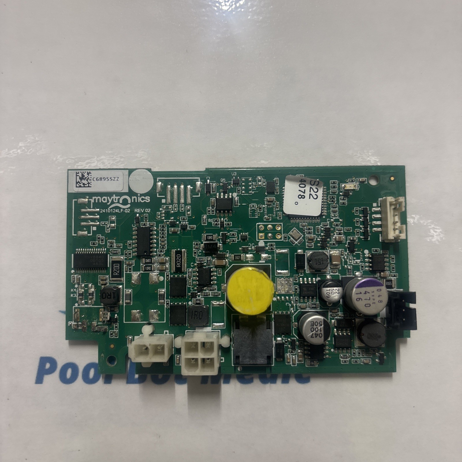 Parts Only MAYTRONICS Dolphin 2410124LF-02 Rev 02 Printed Circuit Board S22 PCB