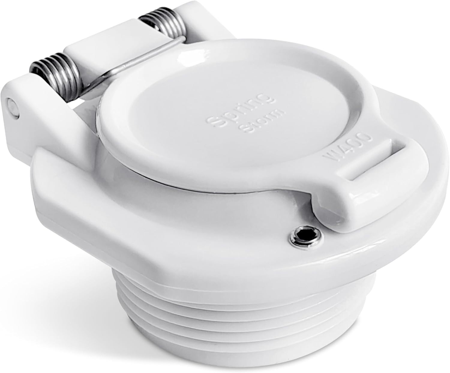 Free Rotating Vacuum Lock Wall Fitting for Hayward/Zodiac – White Accessory