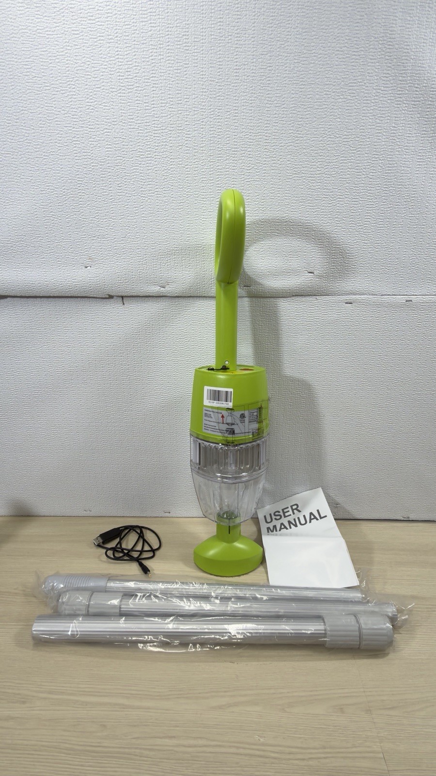 WYBOT CORDLESS POOL VACUUM TELESCOPIC POLE 60 M Run Time