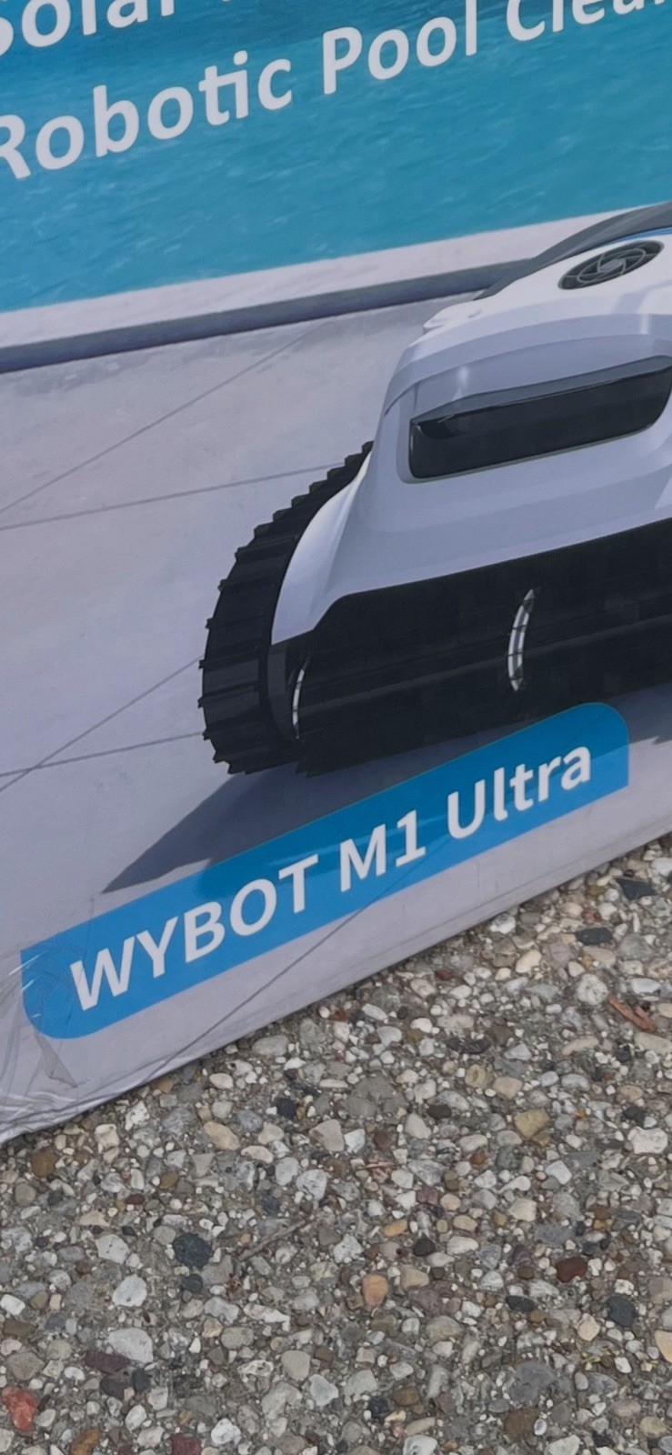 WYBOT M1 Ultra Solar Cordless Robotic Pool Cleaner WiFi/App Triple Motors