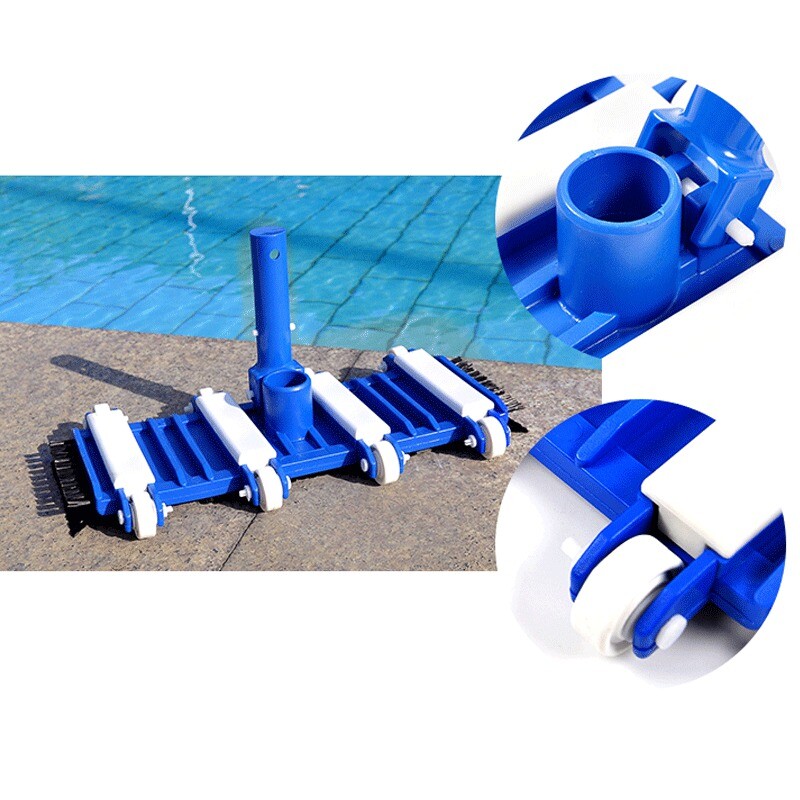 Swimming Pool Vacuum Head 14&Prime; Brushes Above Ground Sweeper Spa Cleaner Brush