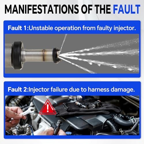 0280158258 2Pcs Fuel Injector Compatible with Polaris ACE 570/900 RZR 4 RZR