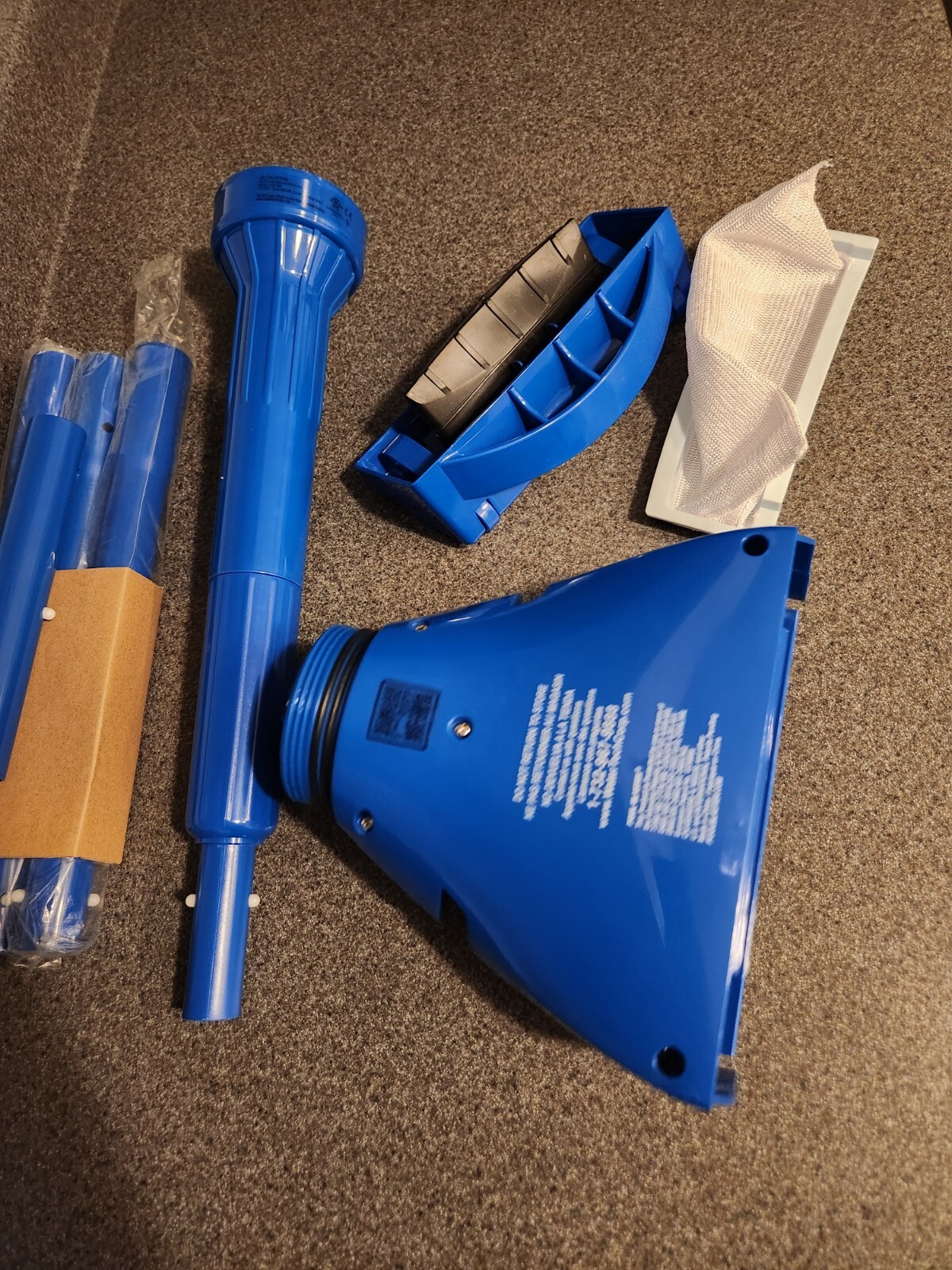 POOL BLASTER Aqua Broom XL Ultra Cordless Pool, Hot Tubs, Spa Vacuum Cleaner