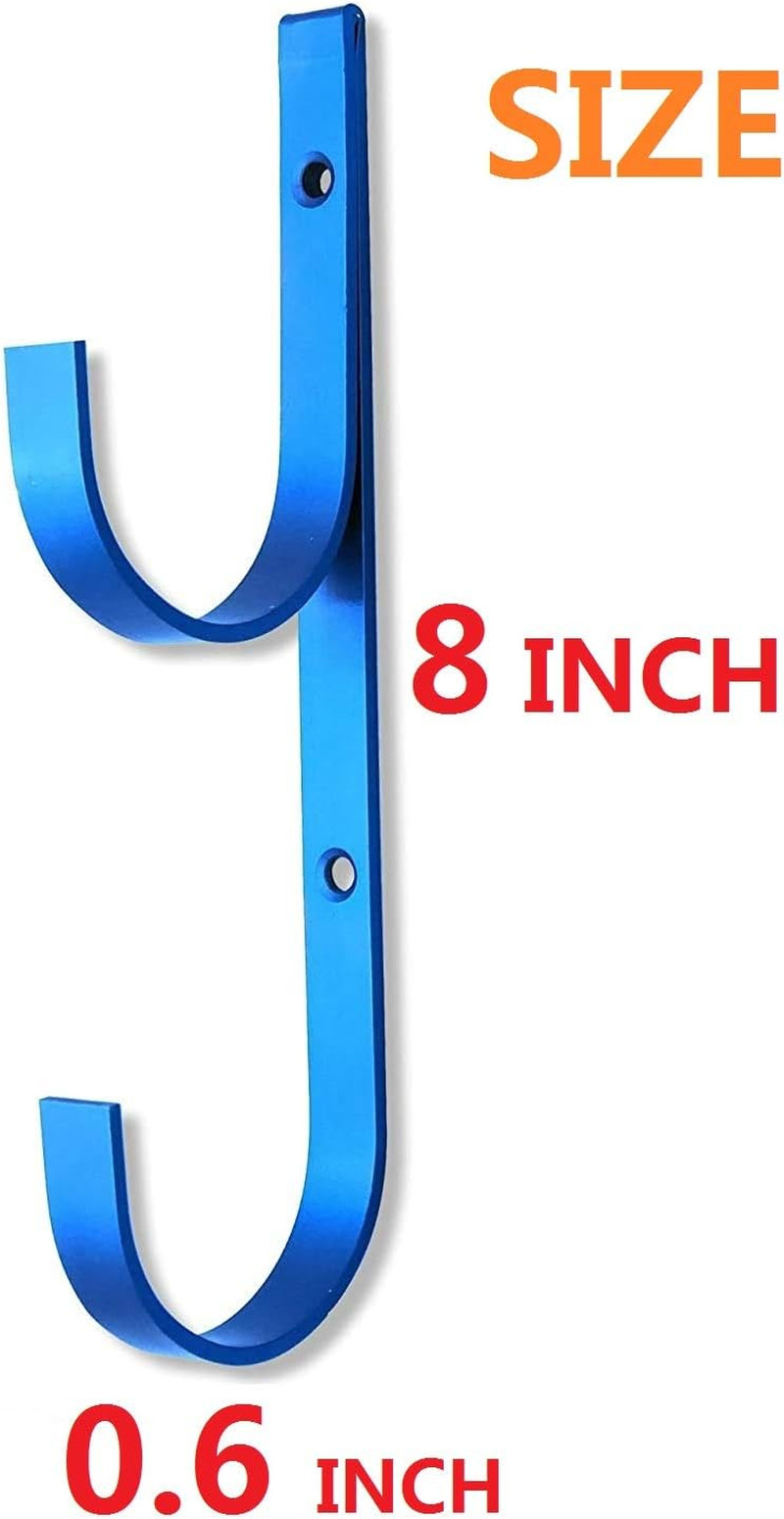 Flowerbeauty Pool Pole Hanger Premium Aluminium Holder Set, Ideal Hooks for Tele