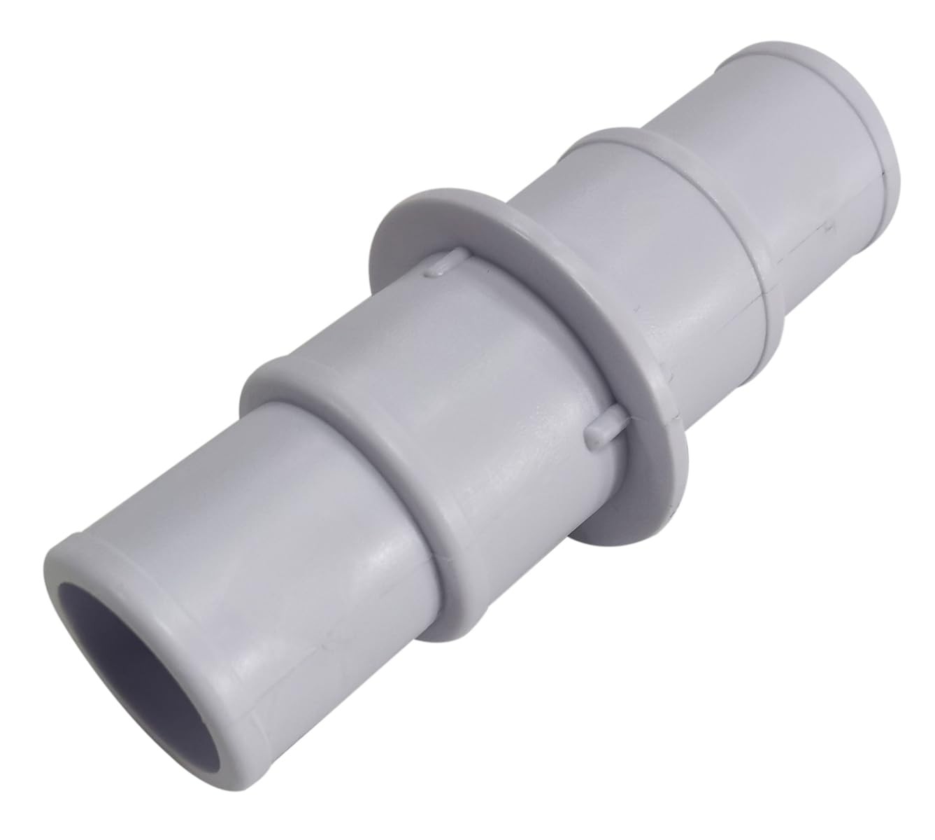 ATIE 1-1/4&Prime; or 1-1/2&Prime; Pool Hose Connector Coupling to 1-1/2&Prime;, Gray