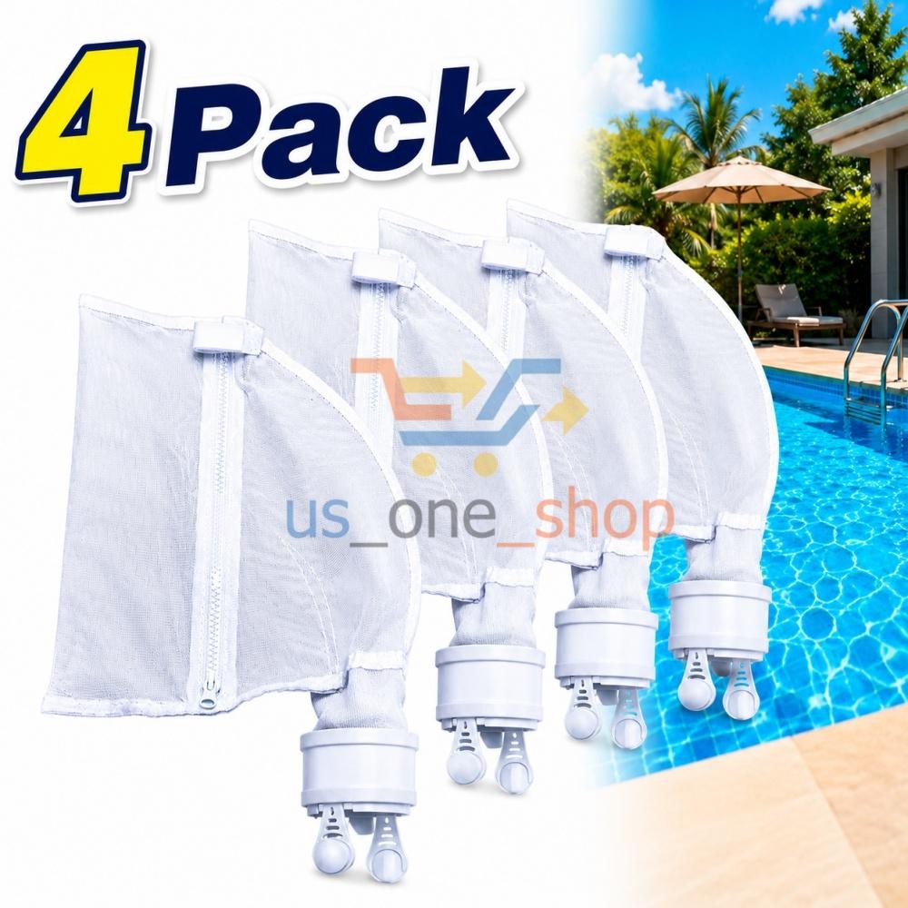 4 Pack 280 All Purpose Zipper Bag K13 For Zodiac Polaris 280 480 Pool Cleaners