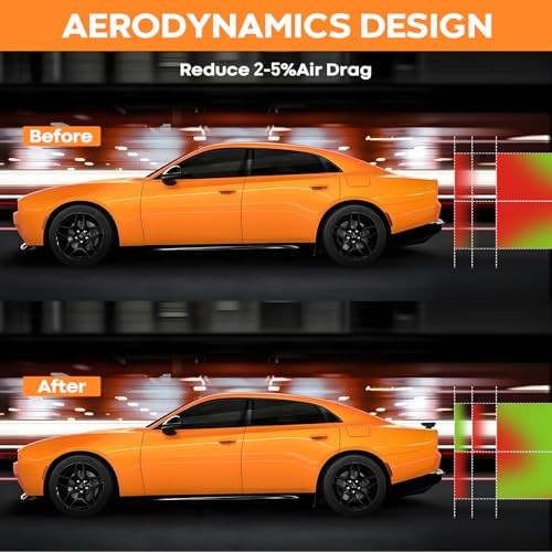 Universal Rear Spoiler 54 Inch Seagull PRO Style Matte Black Rear Trunk