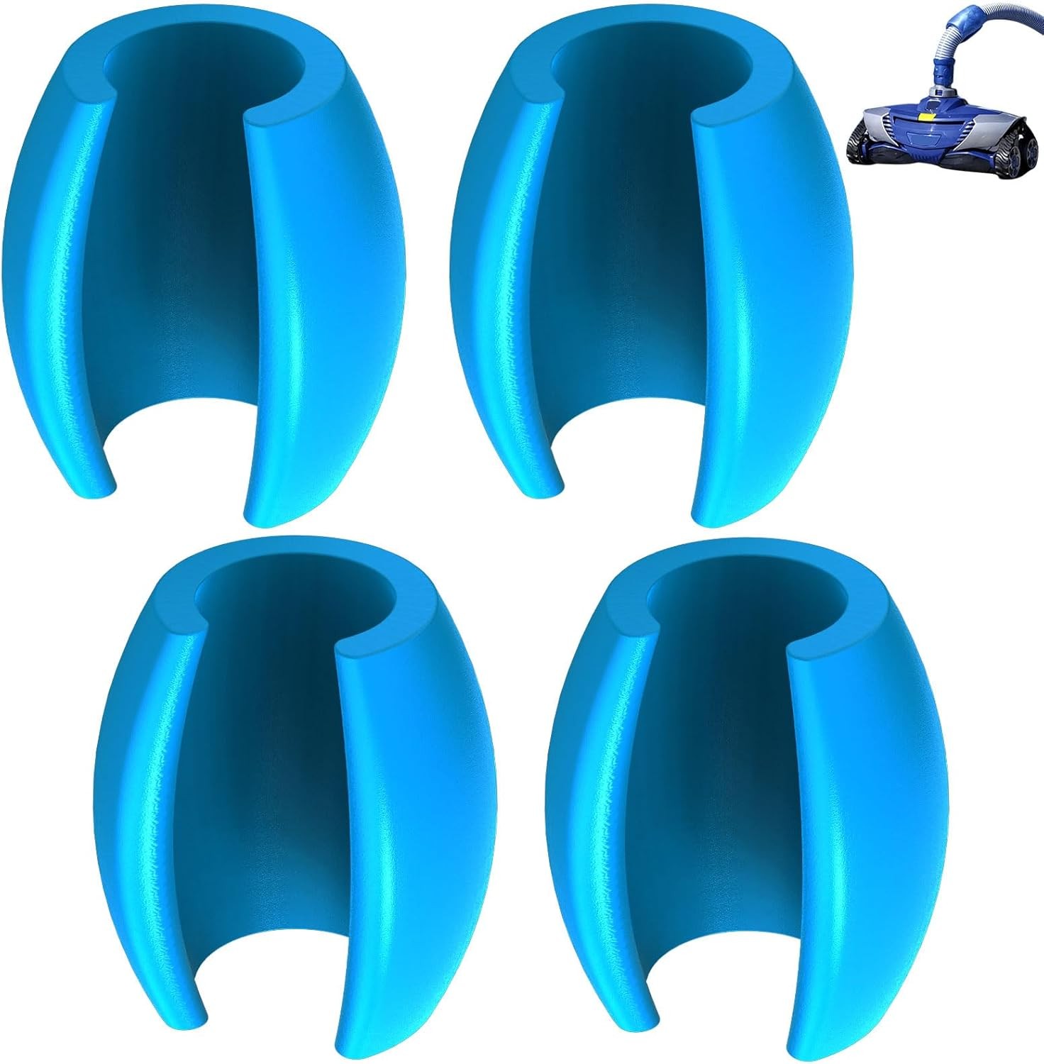 4 PACK FOR ZODIAC FOR BARACUDA MX8 CLEANER HOSE FLOAT R0526800 W