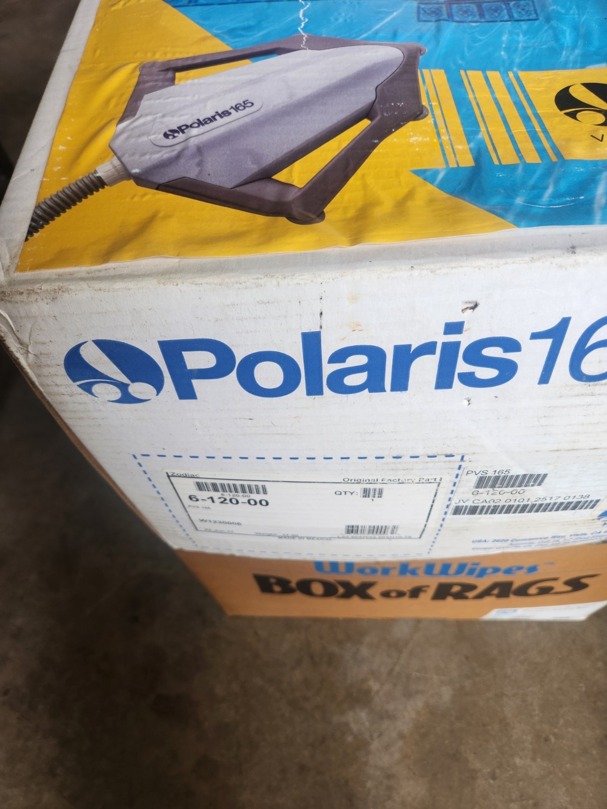 Polaris Zodiac 165 Pressure-Side 6-120-00 Inground Swimming Pool Cleaner