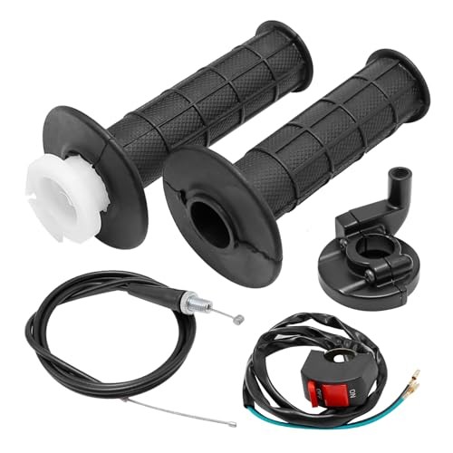 7/8 Inch 22mm Twist Throttle Cable (50 inches) Handle Kit Replacement for