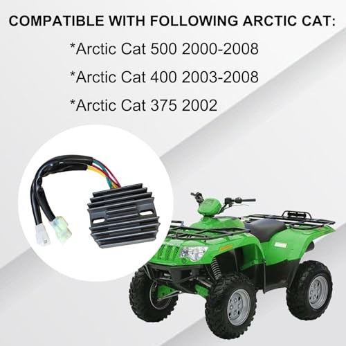 Voltage Regulator Rectifier Assembly 12V Replacement Compatible with Arctic