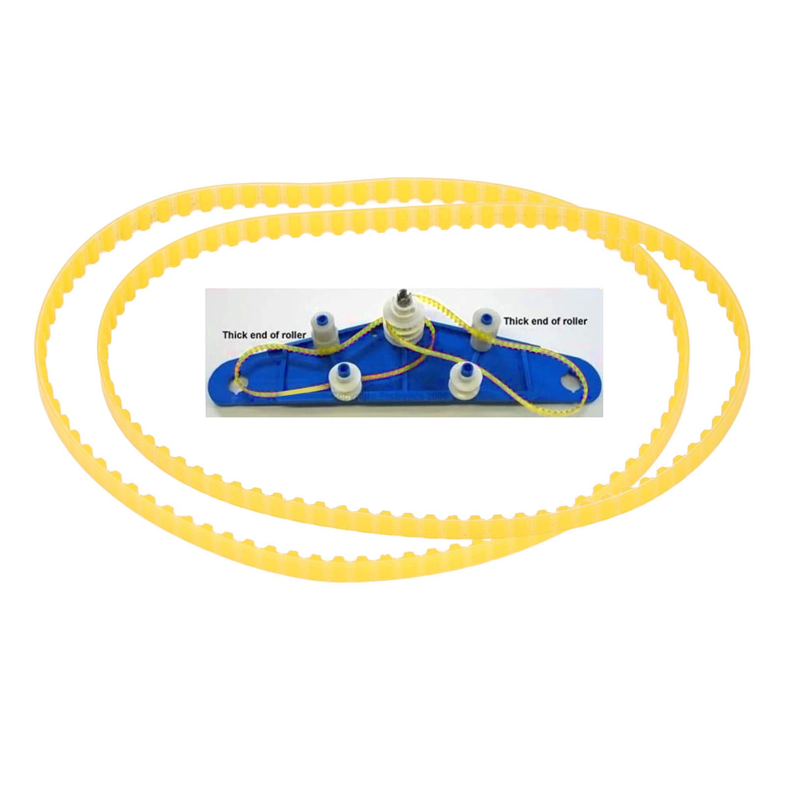 2PCS Products Pool Cleaner Drive Belts Replacement Premium PU Recommended