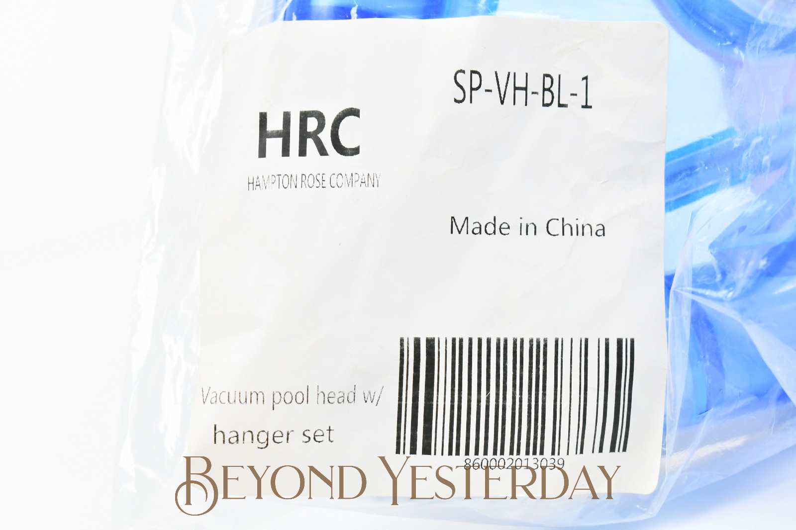 NEW: HRC WEIGHTED TRIANGLE SWIMMING POOL VACUUM CLEANER HEAD & HANGER SET VAC