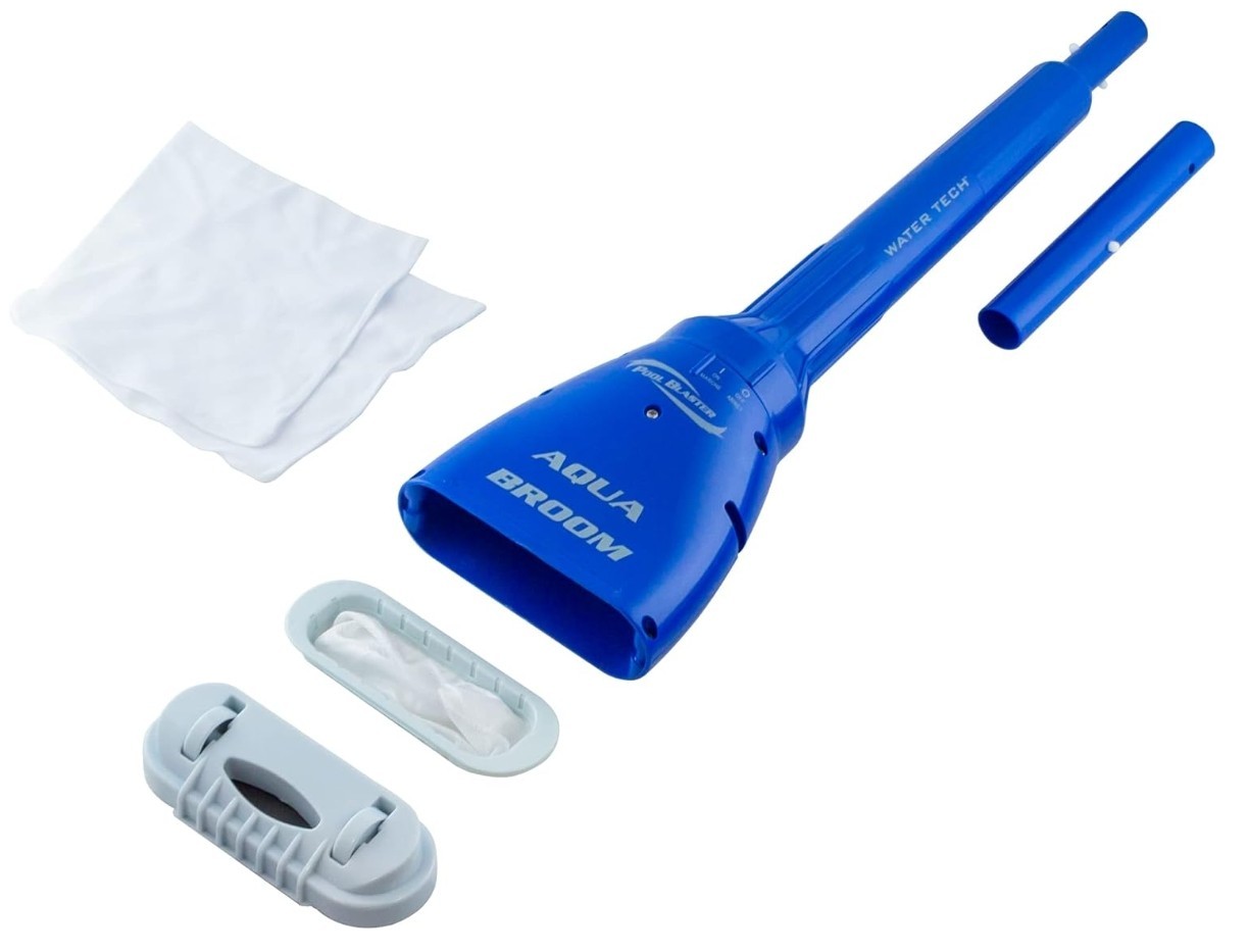 Aqua Broom Hot Tub Vacuum Cordless Spa Vac for Inflatable Above Ground &Inground