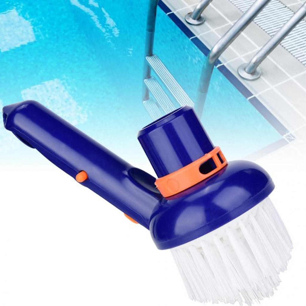 Nylon Swimming Pool Step & Corner Vacuum Brush for Spas