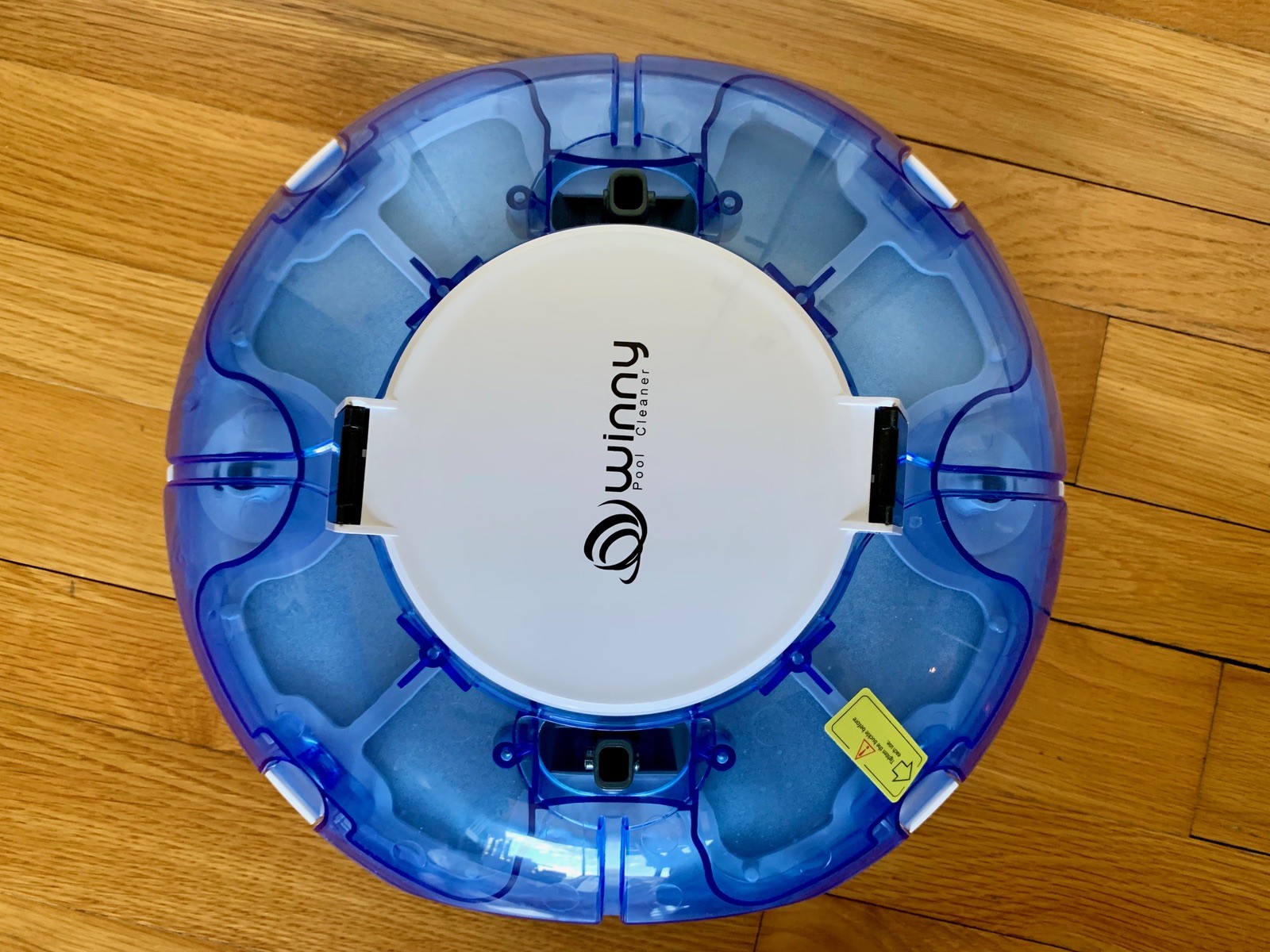 Cordless Robotic Auto Pool Vacuum Cleaner, Self-Parking, 645 Sq.Ft, 60 Min, LBW