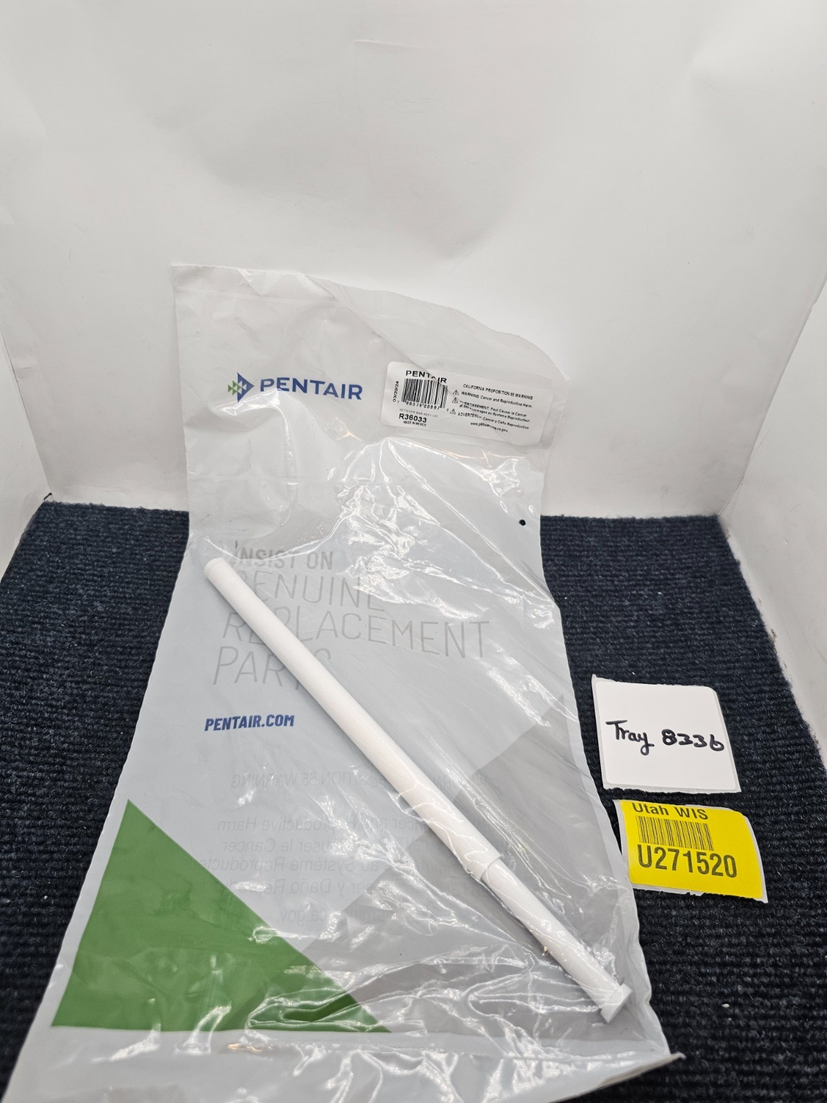 Pentair R36033 Long Retainer Bar Assy For Pentair Vac-Mate