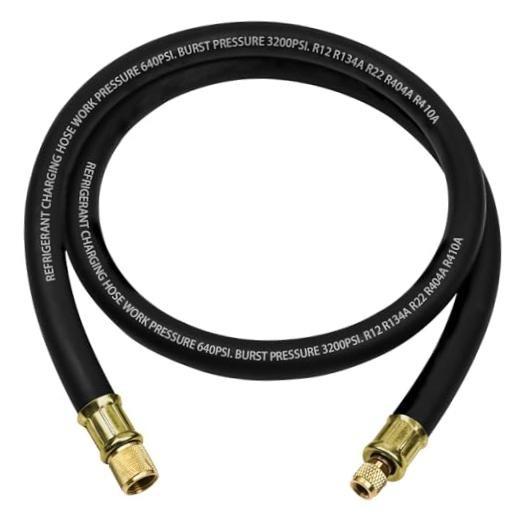 2026 Upgrade 1/2&Prime;HVAC Vacuum Hose,High-Flow Vacuum Certified 1/2&Prime; to 1/4&Prime;