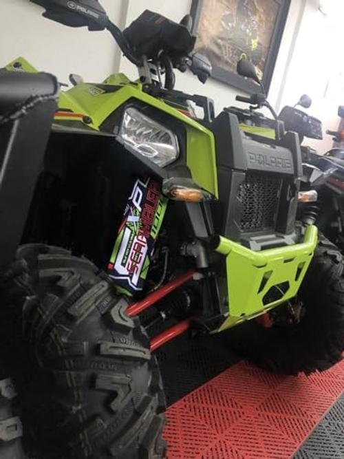 High-Performance ATV Shock Protector Covers Compatible fit for Polaris LIME