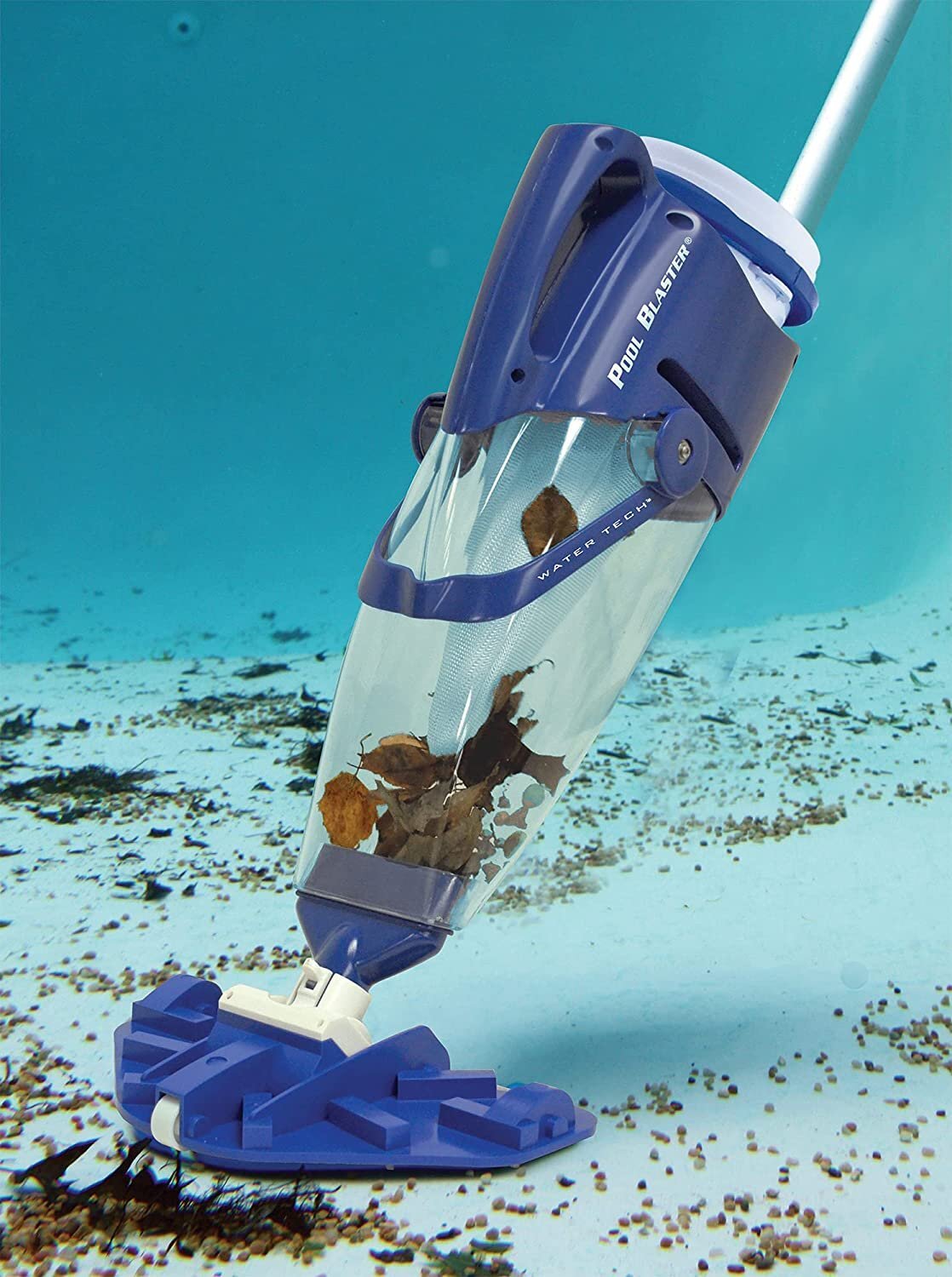 POOL BLASTER Centennial Cordless Pool Vacuum w/Pole Set – XL Debris Capacity…