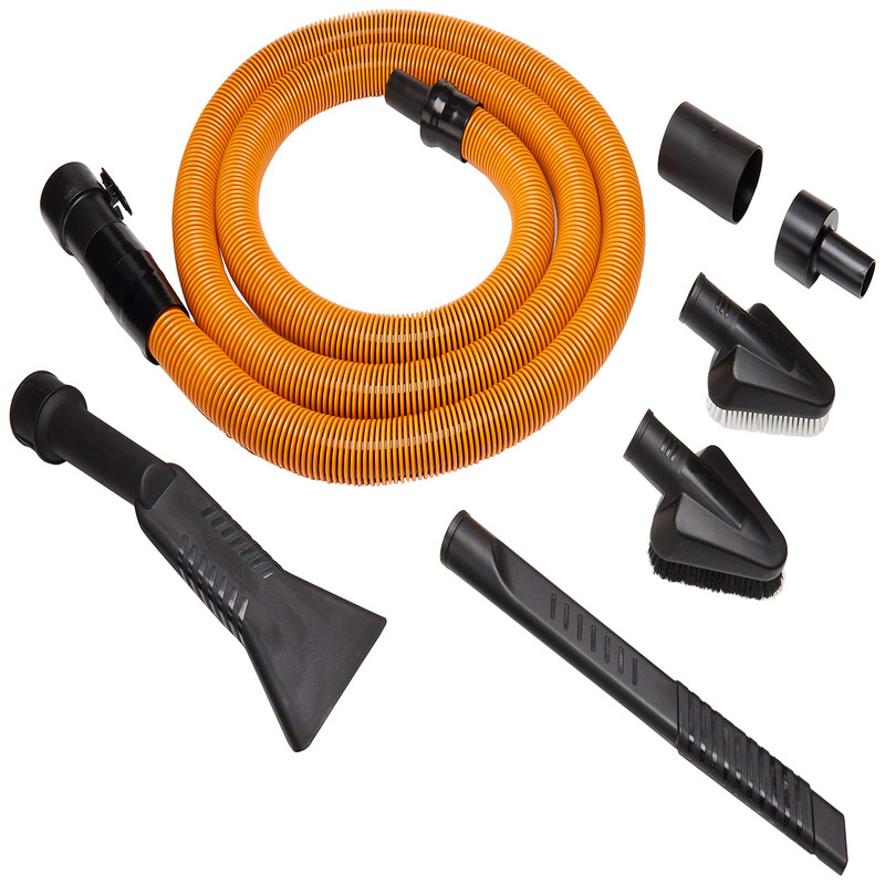 Ridgid Vt2534 7-Piece Auto Detailing Vacuum Hose Accessory Kit For 1 1/4 Inch