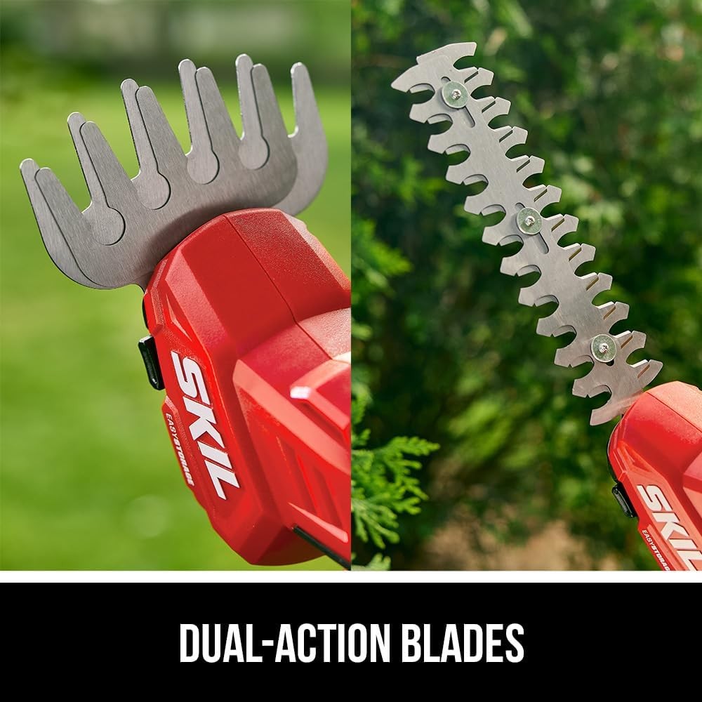 SKIL PWR CORE 20 20V Shear & Shrub 2-in-1 Kit Including 2.0Ah Battery and Charge