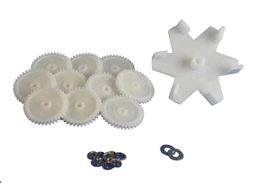 Top Feed Gear Kit for 5 & 6 Port Water Valves – Pentair In-Floor(A&A) pool part