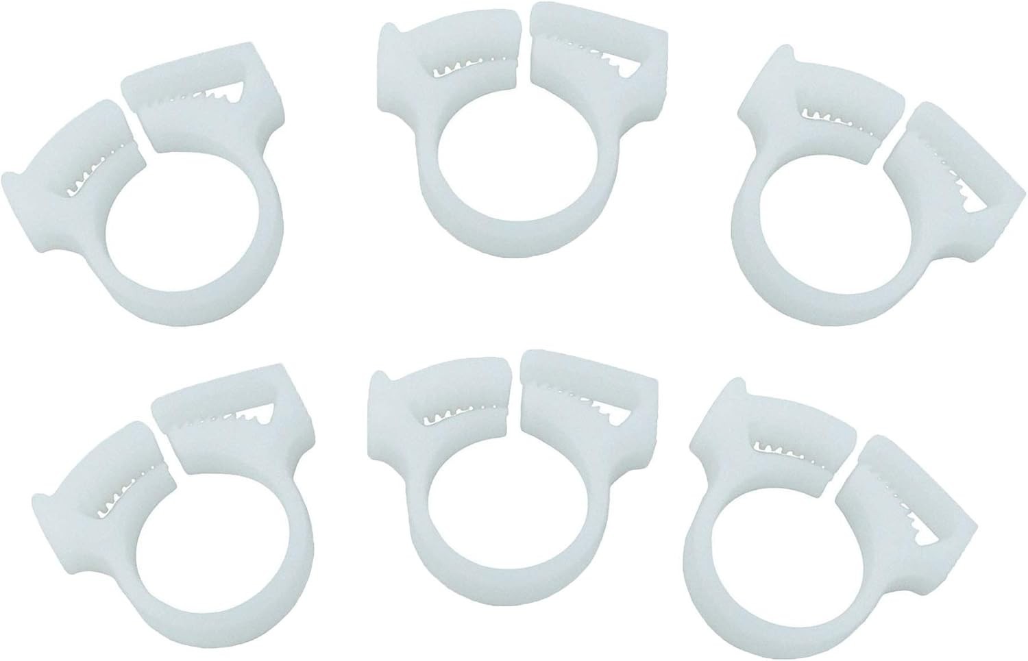 Essential 6-Pack B15 Hose Clamps for Polaris 180, 280, 360 and 380 Pool Cleaners