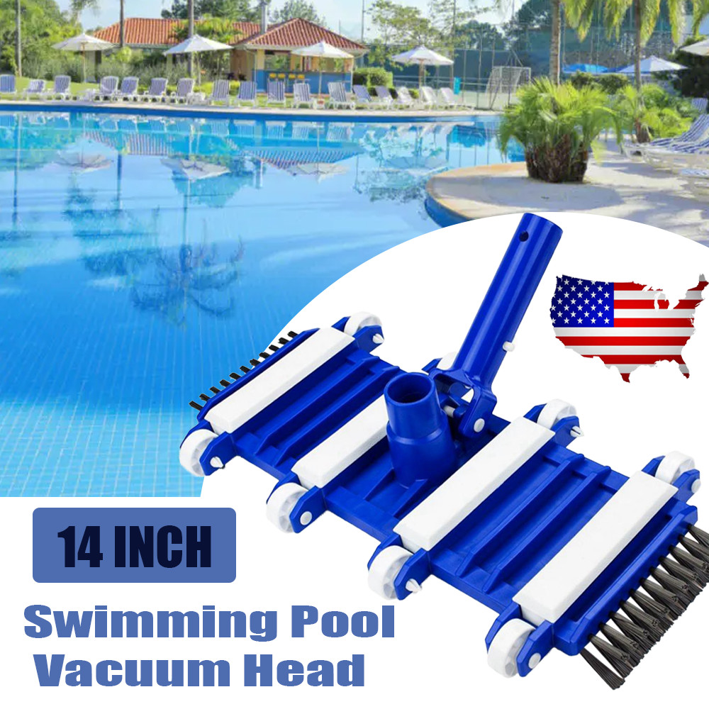 14&Prime; Durable Swimming Pool Vacuum Head Pool Cleaning Products Pool Accessories