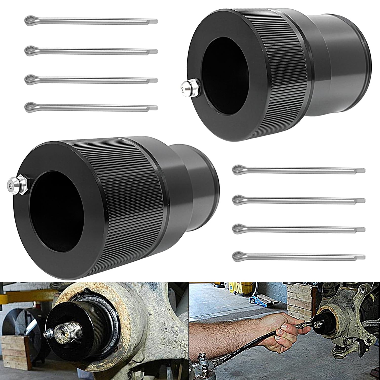 Wheel Bearing Greaser Tool 40mm 44mm Front Rear ATV UTV Universal Fit