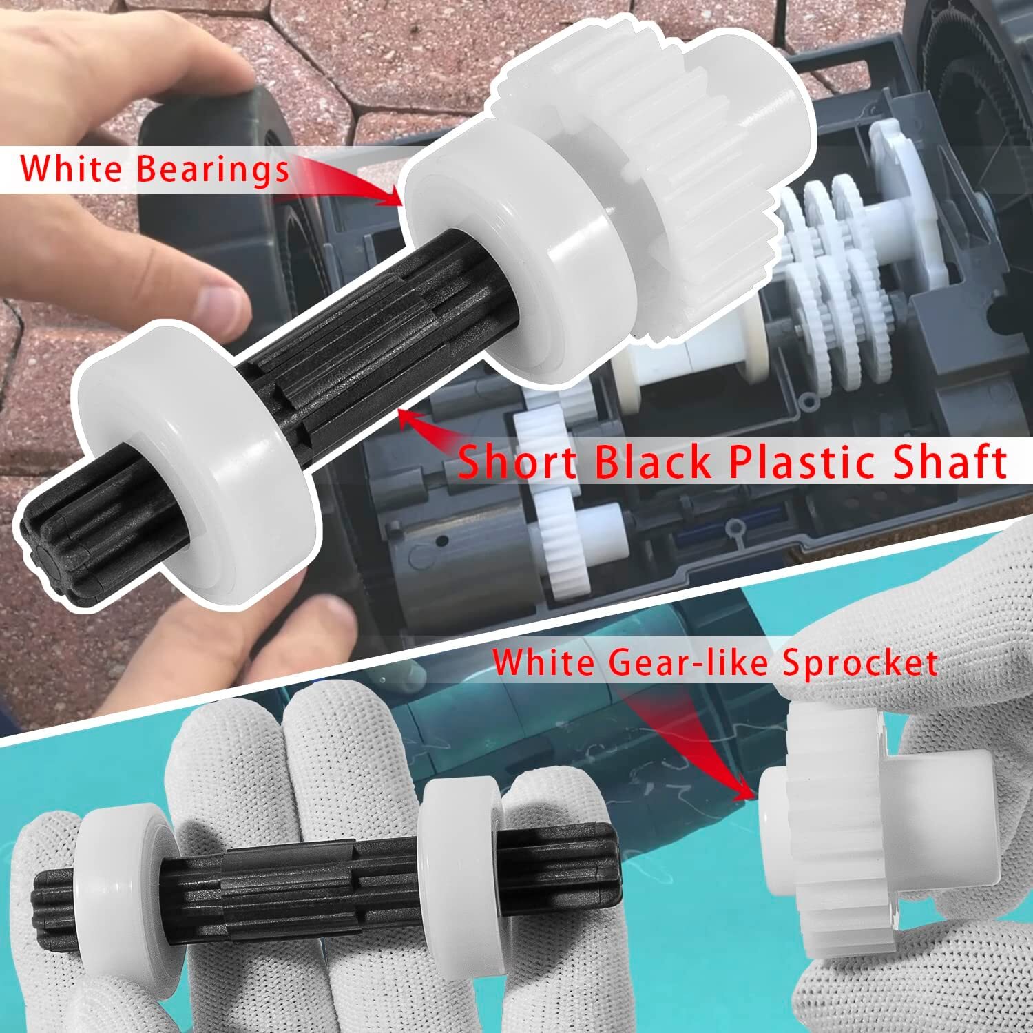 360289 Left 360290 Right Drive Combo Set for Pentair Warrior Rebel Pool